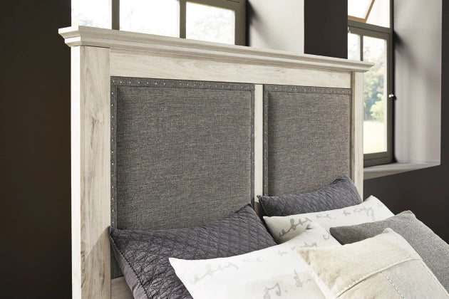 Cambeck Queen Upholstered Panel Bed