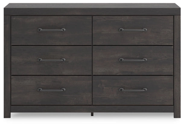 Hollivern Six Drawer Dresser