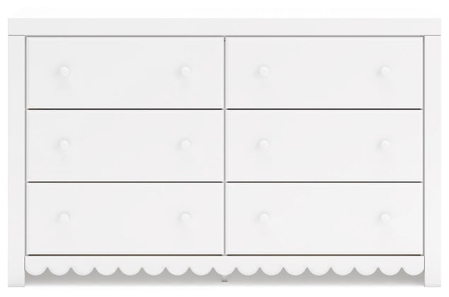 Mollviney Six Drawer Dresser