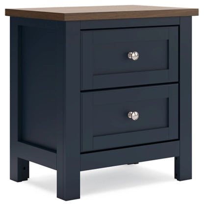 Landocken. Two Drawer Night Stand
