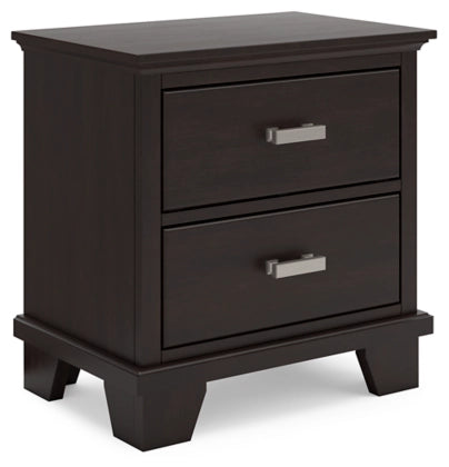Covetown Two Drawer Night Stand