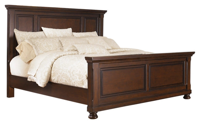 Porter Queen Panel Bed with Mirrored Dresser, Chest and Nightstand
