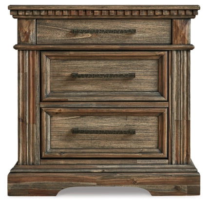 Markenburg Three Drawer Night Stand