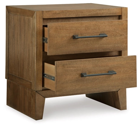 Sherbana. Two Drawer Night Stand