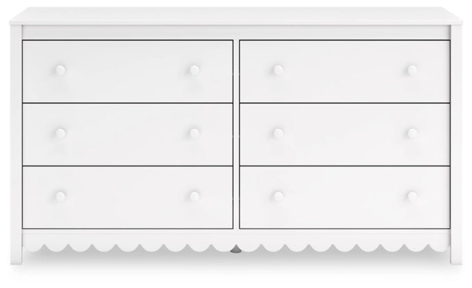 Hallityn Six Drawer Dresser