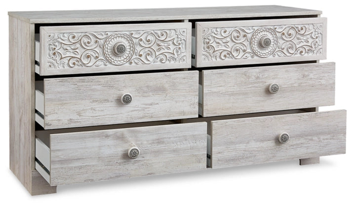 Paxberry Six Drawer Dresser
