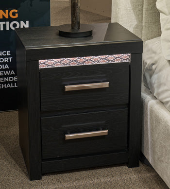 Shoralli Two Drawer Night Stand