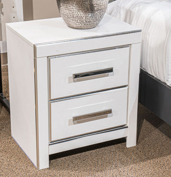 Zuraleus Two Drawer Night Stand