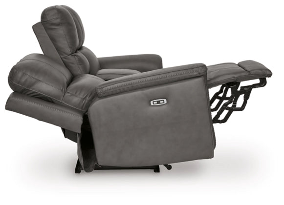 Bleckley PWR REC Loveseat/CON/ADJ HDRST