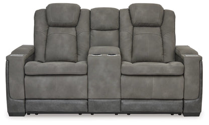 Next-Gen DuraPella PWR REC Loveseat/CON/ADJ HDRST