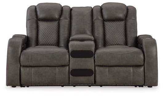 Fyne-Dyme PWR REC Loveseat/CON/ADJ HDRST