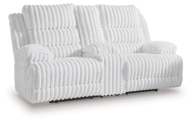 Rhines Falls DBL REC PWR Loveseat w/Console