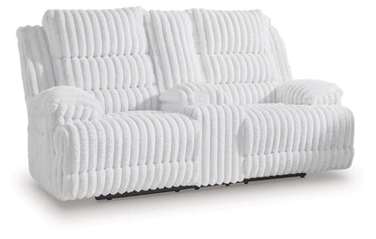 Rhines Falls DBL REC PWR Loveseat w/Console