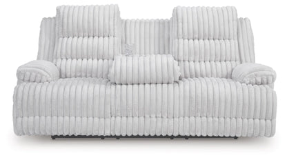 Rhines Falls REC PWR Sofa w/Drop Down Table