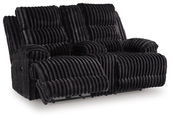 Rhines Falls DBL REC PWR Loveseat w/Console