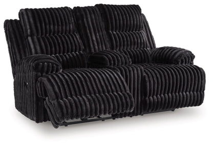 Rhines Falls DBL REC PWR Loveseat w/Console
