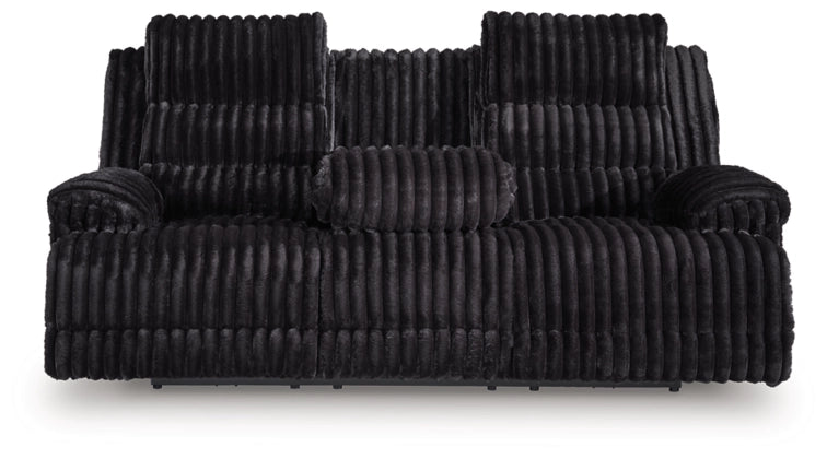 Rhines Falls REC PWR Sofa w/Drop Down Table