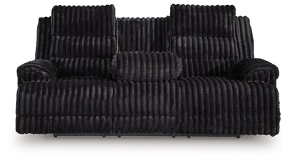 Rhines Falls REC PWR Sofa w/Drop Down Table