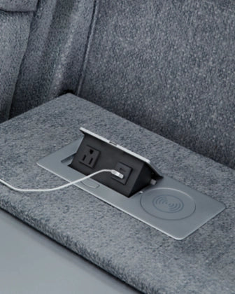 Studio Cave PWR REC Sofa with ADJ Headrest