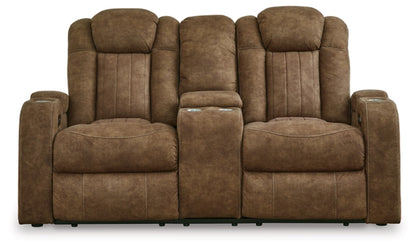 Wolfridge PWR REC Loveseat/CON/ADJ HDRST