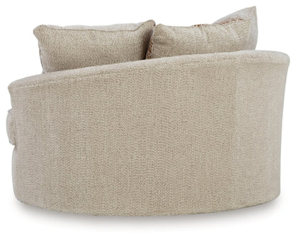 Steelwater Retreat Oversized Swivel Accent Chair
