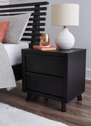 Danziar Two Drawer Night Stand