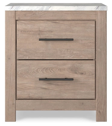 Senniberg Two Drawer Night Stand