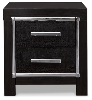 Kaydell Two Drawer Night Stand