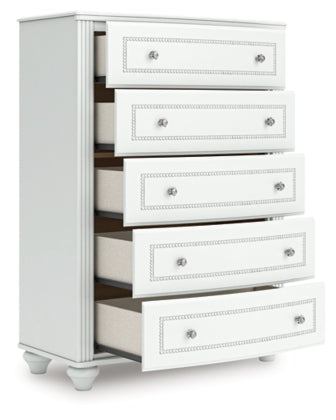 Kozlani Five Drawer Chest