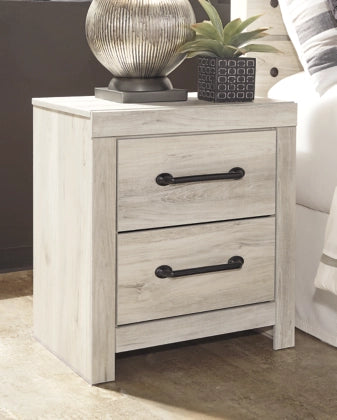 Cambeck Queen Upholstered Panel Bed with Mirrored Dresser, Chest and Nightstand