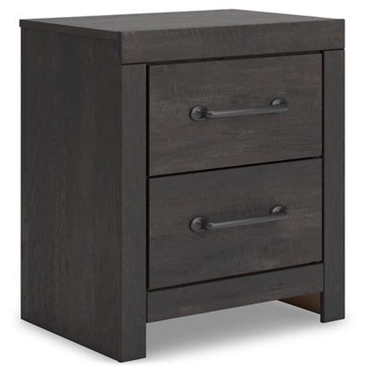 Hollivern. Two Drawer Night Stand