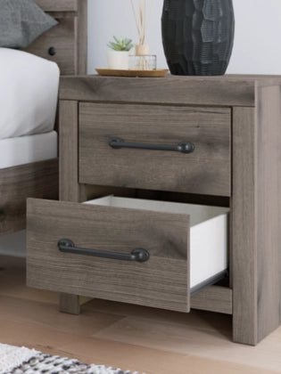 Graystorm. Two Drawer Night Stand