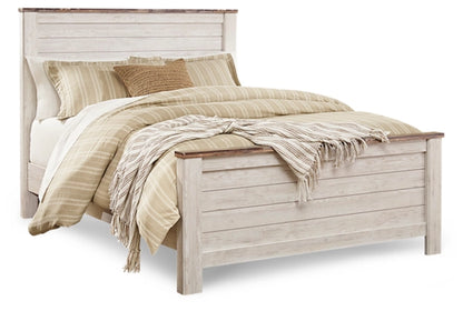 Willowton Panel Bed