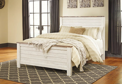 Willowton Panel Bed