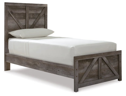 Wynnlow Crossbuck Panel Bed