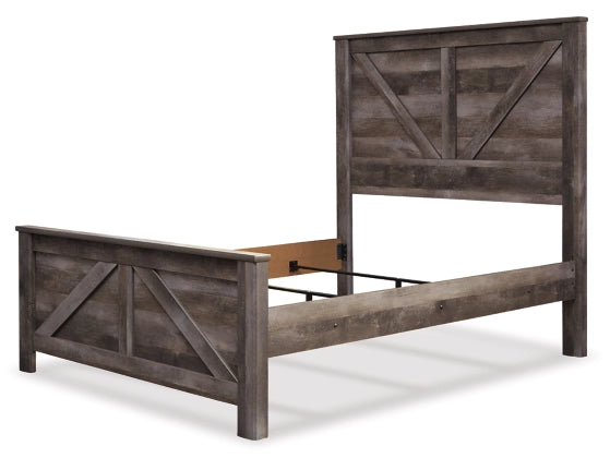 Wynnlow Crossbuck Panel Bed