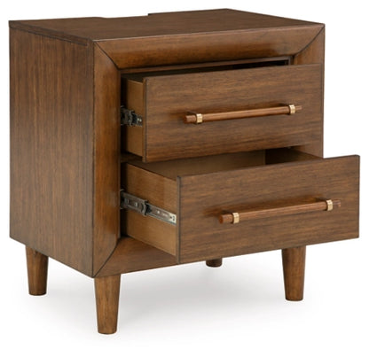 Lyncott Two Drawer Night Stand