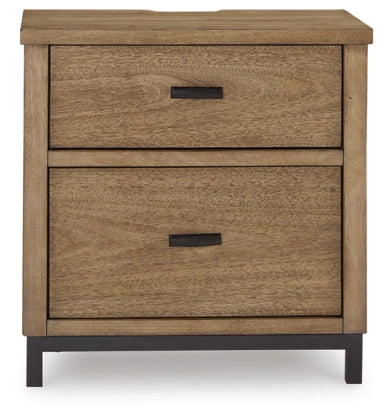 Tomtyn. Two Drawer Night Stand