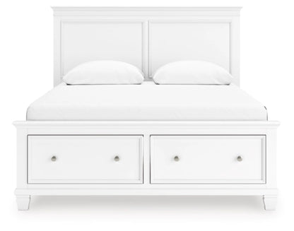 Fortman Queen Panel Storage Bed