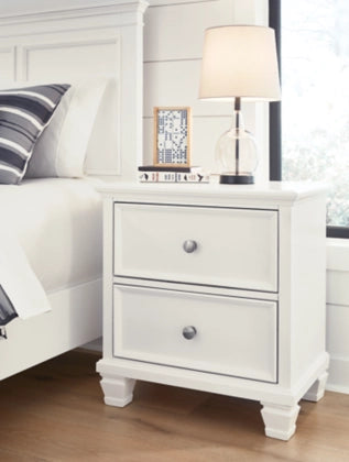 Fortman Two Drawer Night Stand