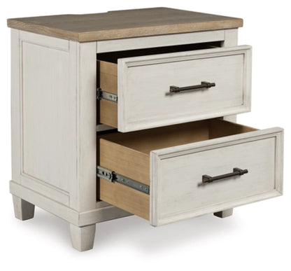 Shaybrock. Two Drawer Night Stand