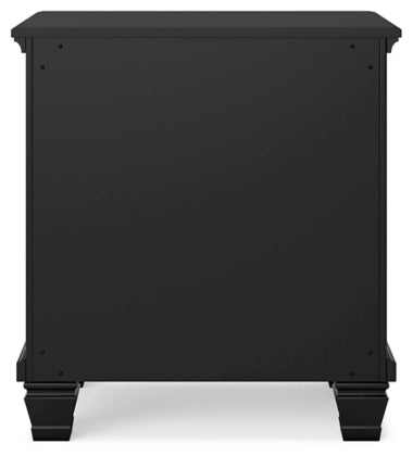 Lanolee Two Drawer Night Stand