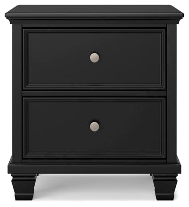 Lanolee Two Drawer Night Stand