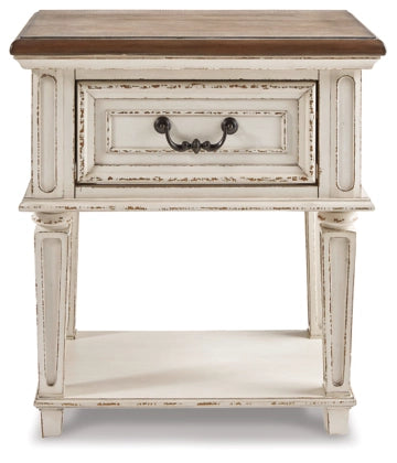 Realyn One Drawer Night Stand