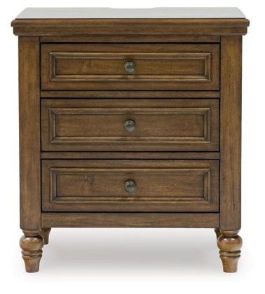 Sturlayne Three Drawer Night Stand