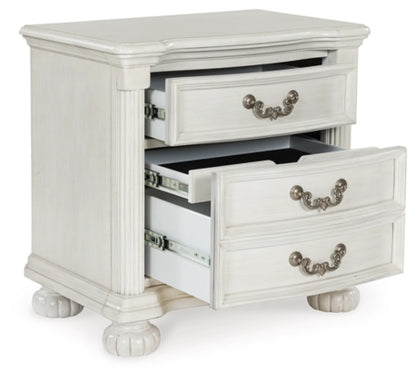 Montelaine. Three Drawer Night Stand