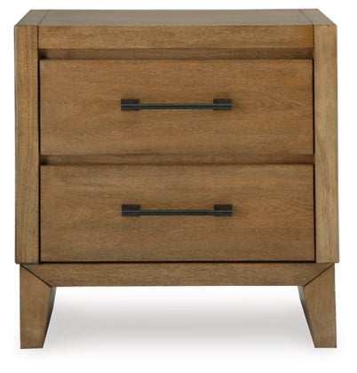 Sherbana. Two Drawer Night Stand