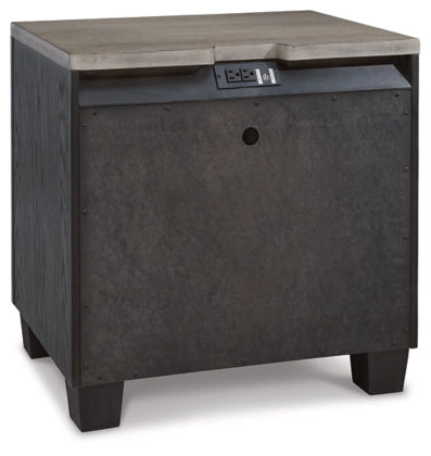 Foyland Two Drawer Night Stand