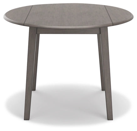 Shullden Round DRM Drop Leaf Table