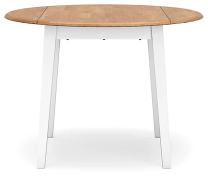 Gesthaven Round DRM Drop Leaf Table